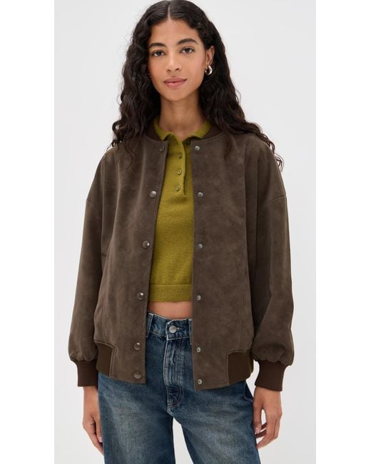 Line & Dot Brown Alfie Jacket