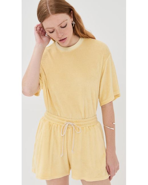 Le Bos Natural Farrah Terry Tee