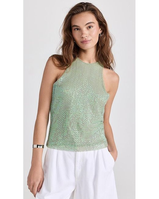byTiMo Sequins Top in Green | Lyst Canada