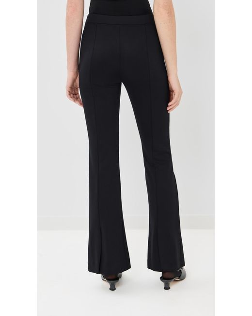Rosetta Getty Black Split Vent Slim Pants