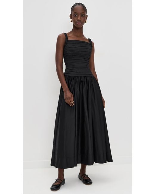 Aje. Black Star Midi Dress