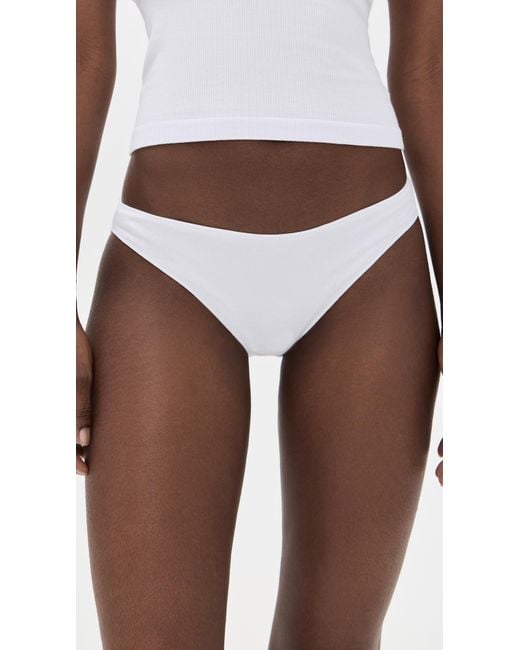 Lunya Brown Seamless Modal Bikini