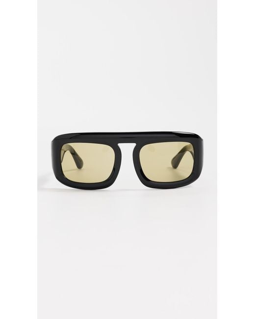 Elisa Johnson Black Aries Sunglasses