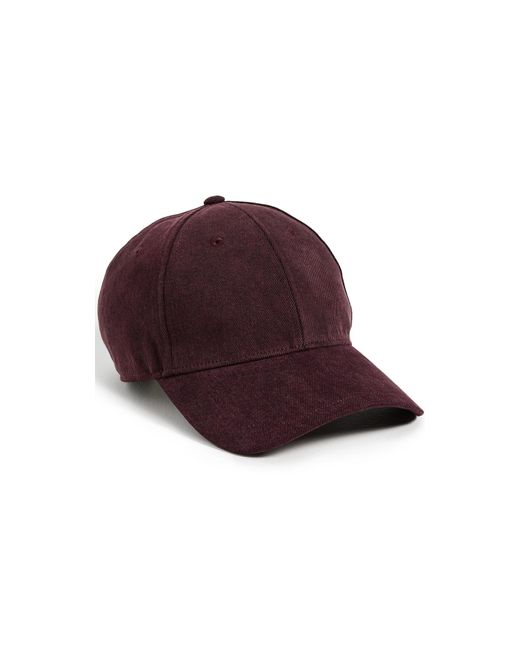 Rag & Bone Red Harlow Baseball Cap