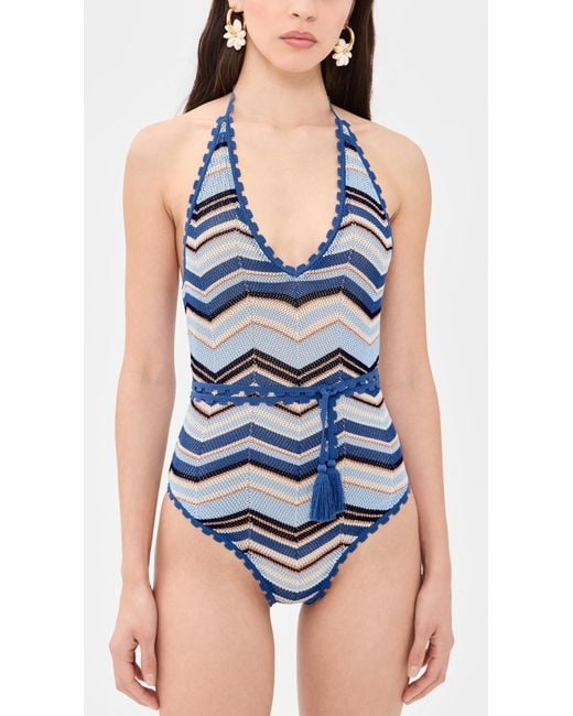 Devon Windsor Blue Lilou One Piece