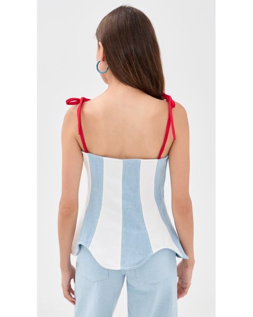 Sixxta White Caribe Top
