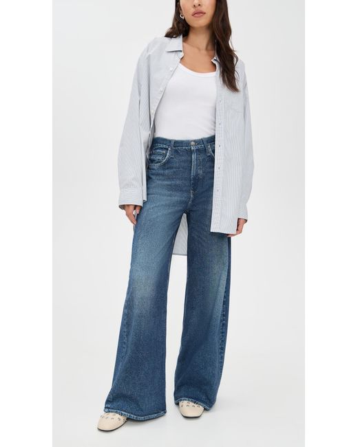 Rag & Bone Blue Miramar Terry Sofie Ankle Pants