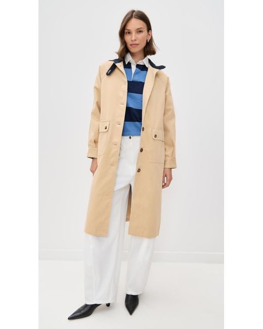 Line & Dot White Oakley Coat