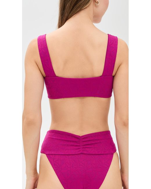 LSPACE Purple Marlee Top