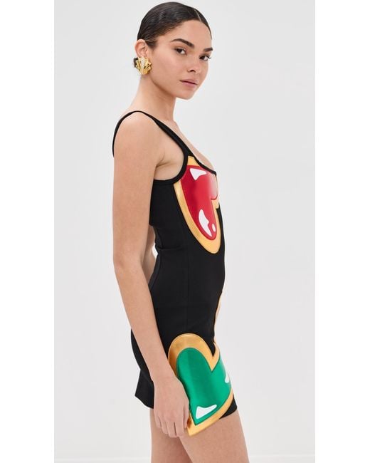 strapless open back dress Bettie Mini Dress – Jane Doe Latex main image 1