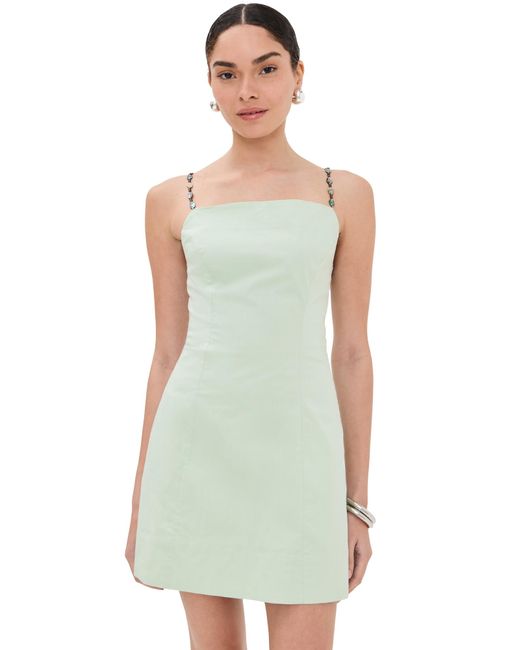 Azeeza Kiara Mini Dress in Green | Lyst