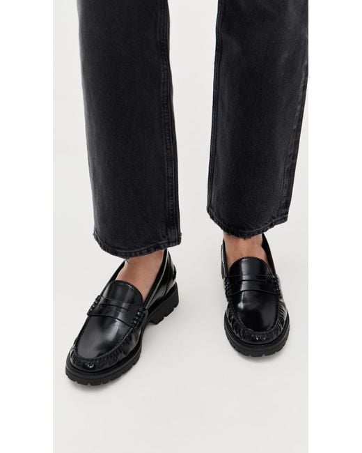 Rag & Bone Black Corey Loafers