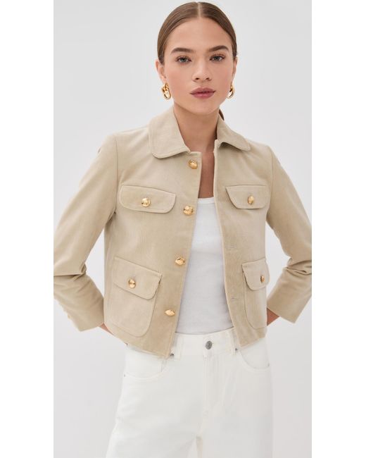 Nili Lotan Natural Chamonix Corduroy Jacket