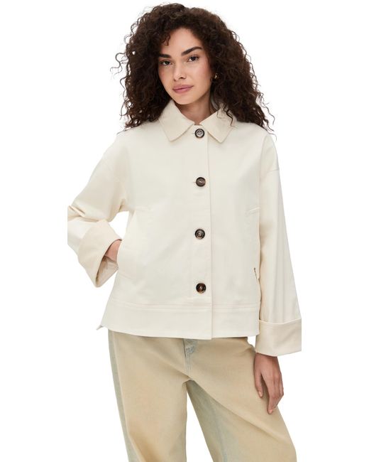 Barbour White Abbey Casual Jacket