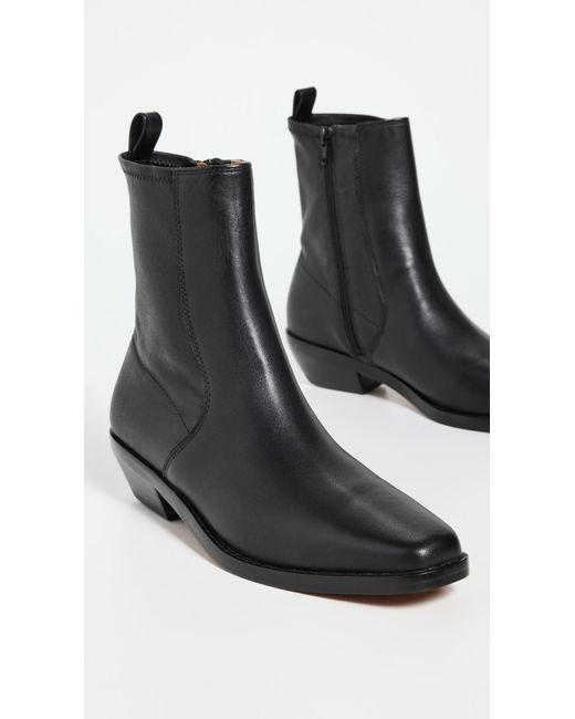 Madewell Black Aspen Stretch Boots