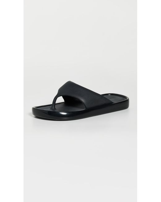 Melissa Black Float Sandals
