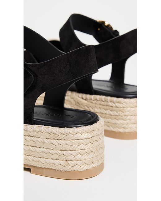 Ulla Johnson Black Elsa Espadrilles