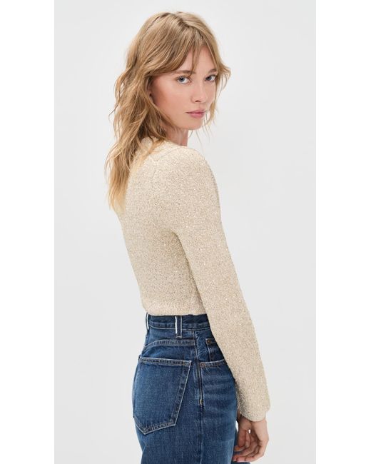 LoveShackFancy Blue Ferra Cardigan