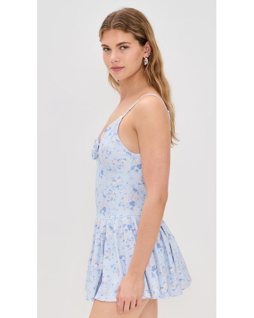 LoveShackFancy White Hubert Dress