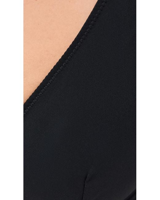 Commando Black Classic Plunge Underwire Bra