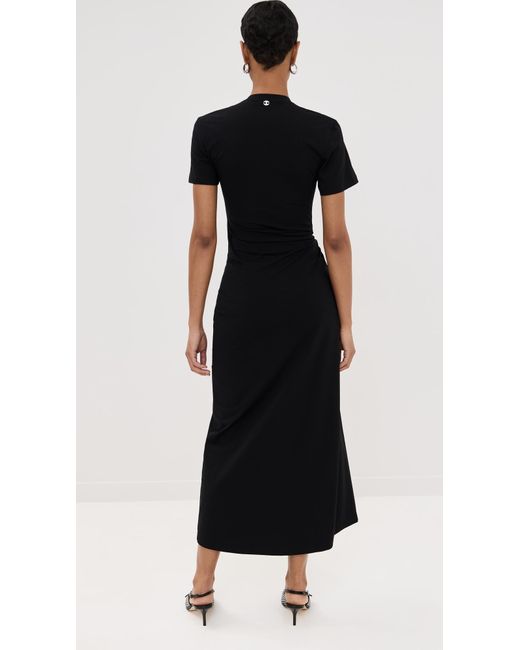 Rabanne Black Long Piercing Dress