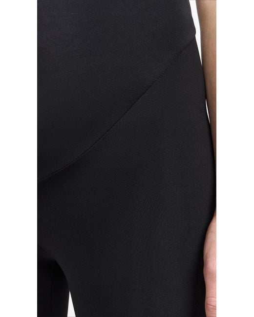 Commando Black Neoprene Maternity Leggings