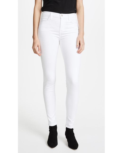 j brand jeans white