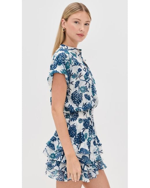 blue racer back dress Racer Back Holiday Dress with Pockets in Powder Blue main image 0