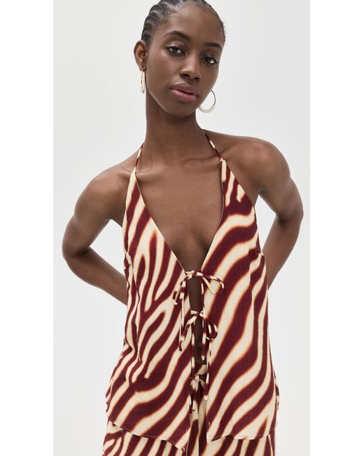 Seven Wonders Red Octavia Top