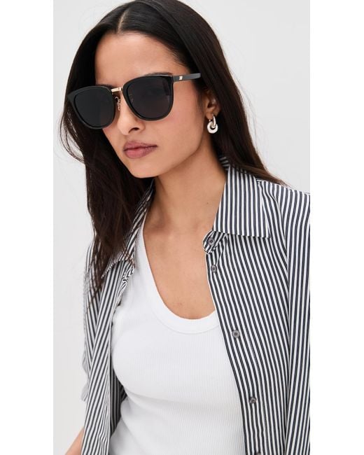 Le Specs Blue Eclipse Sunglasses