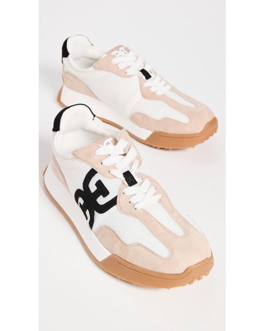 Sam Edelman White Langley 3 (/Tan/) Shoes