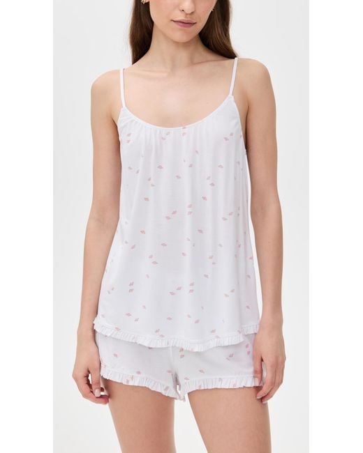 Eberjey Black The Cami & Short Set