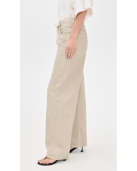 Citizens of Humanity Natural Brynn Drawstring Trousers