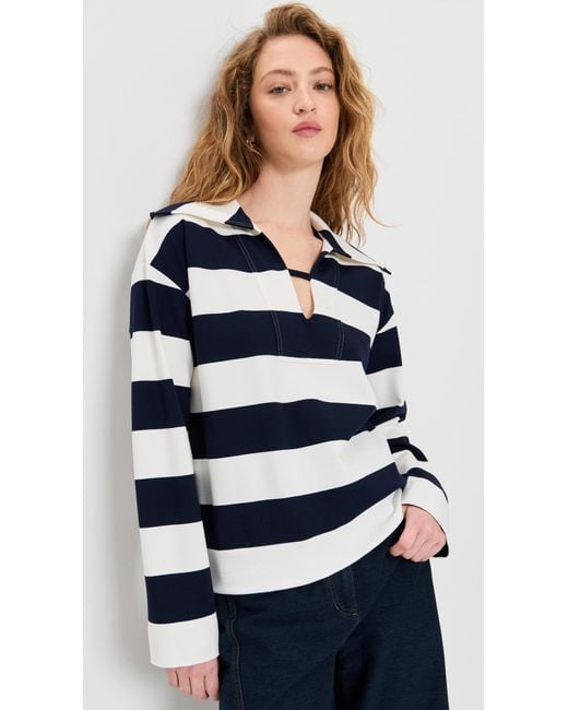 ALIGNE Blue Nina Top
