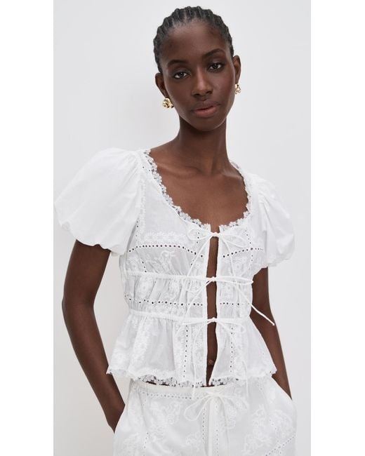 En Saison Black Marisol Top
