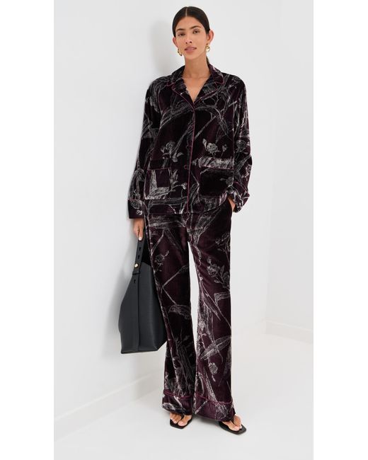 LaDoubleJ Black Pajama Pants