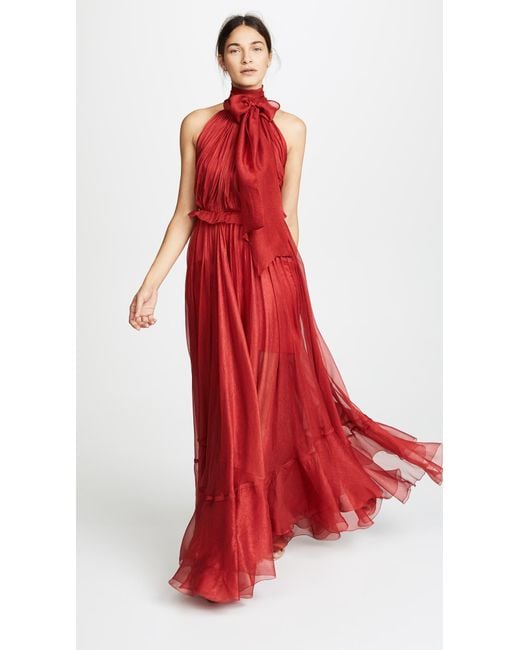 Maria Lucia Hohan Red Zyna Dress