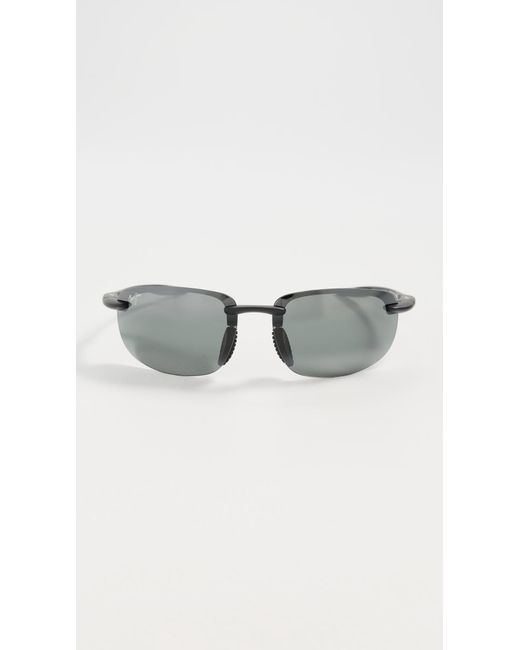 Maui Jim Black Ho'Okipa Ultra Sunglasses for men