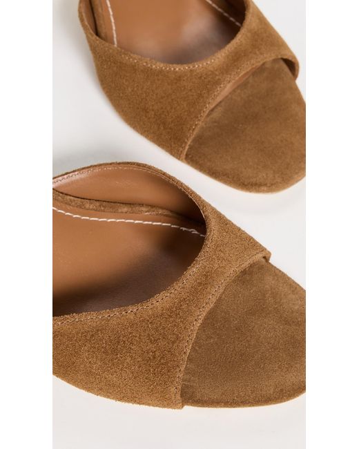 Staud Natural Brigitte Mules