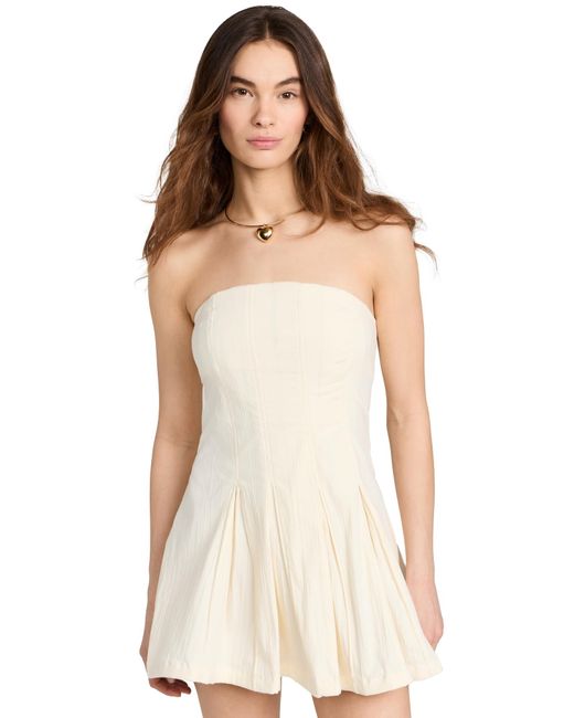 Free People Natural Free Peope Ade E Sie Ini Dress Fa Couds