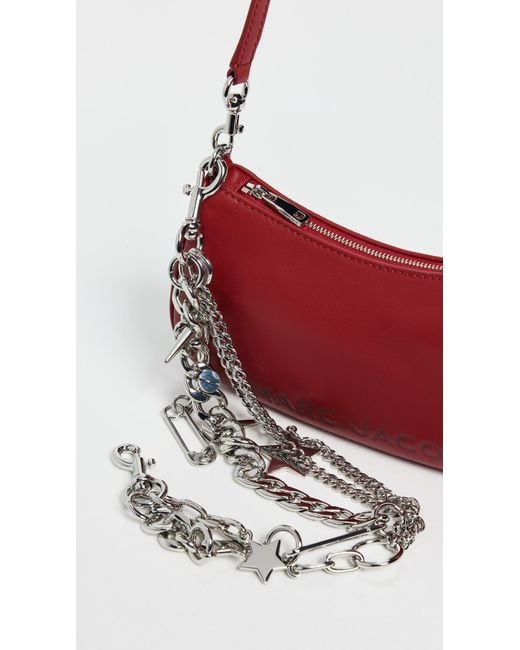 Marc Jacobs Red The Star Charm Shoulder Bag