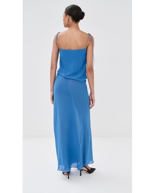 Anna October Arabella Dress in Blue | Lyst