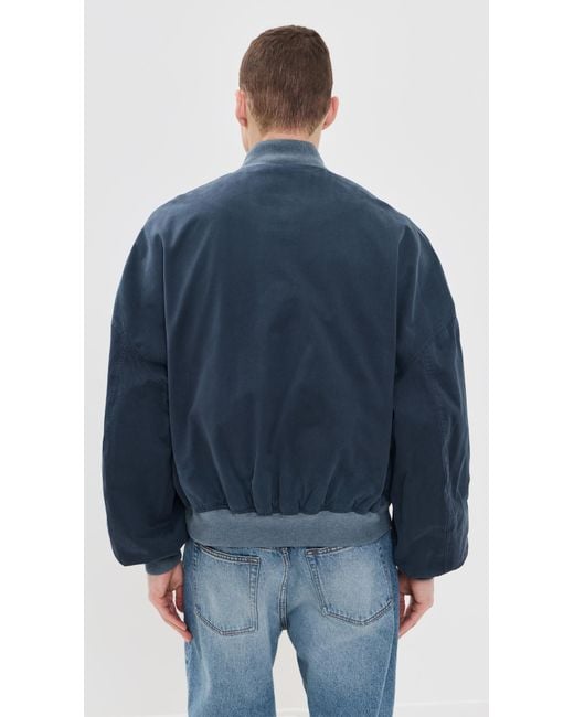 J.W. Anderson Blue Bomber Jacket