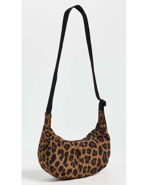 Baggu Black Small Nylon Crescent Bag