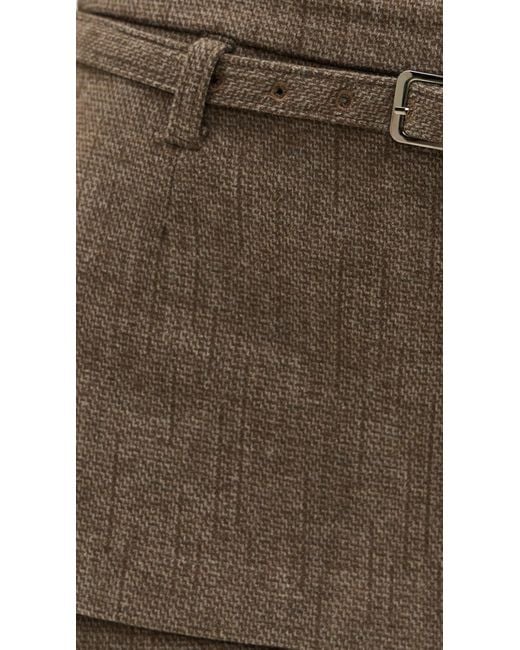 Line & Dot Black Belmont Skort
