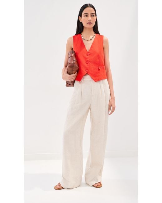 Le Bos Red Simone Vest
