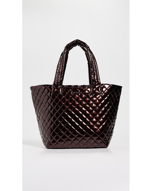 MZ Wallace Black Deluxe Medium Metro Tote