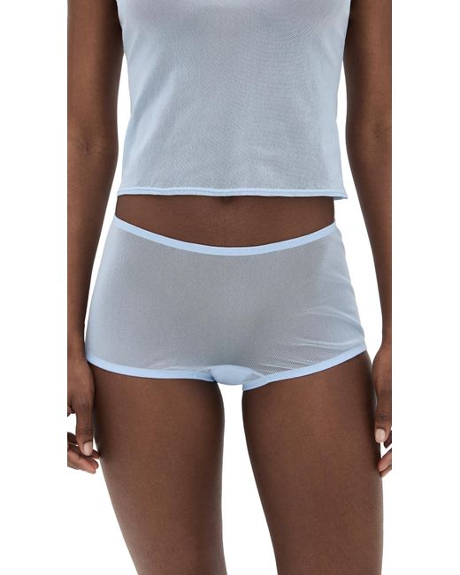 Skarlett Blue White Spellbound Mesh Short