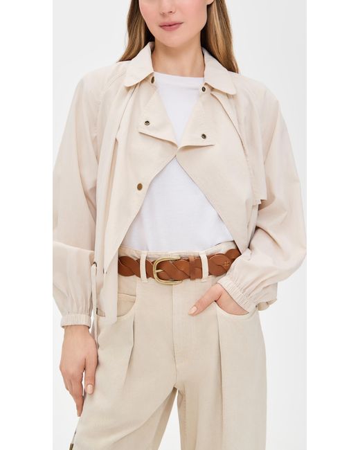 Isabel Marant Natural Zigza Belt