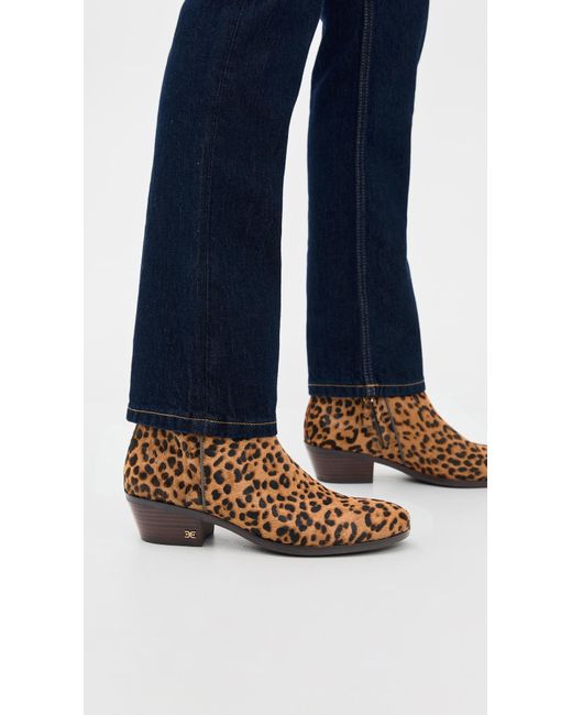 Sam Edelman White Petty Booties